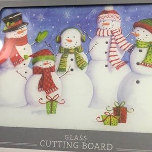 Christmas theme cutting board